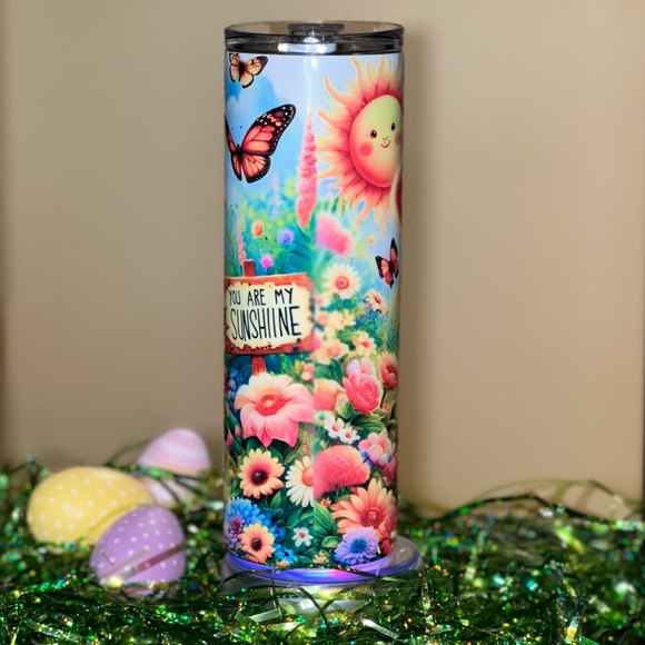 New Spring Highland cow 20 oz Insulated Tumbler - Picture 6 of 6